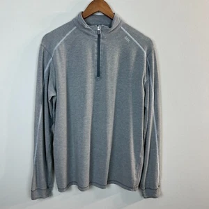 Tasc Tech 1/4 Zip Pullover Herren Medium Grau MOSOTech Performance Langarm M - Bild 1 von 14
