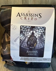 Assassin's Creed Syndicate Fleece Throw Blanket Foil Printing 45 x 60 Inches New - Picture 1 of 7