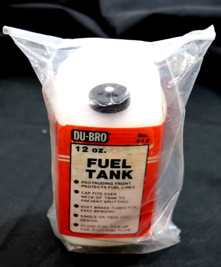 Du-Bro Remote Control 12oz Glow Fuel Tank Model S-12  No.412 - Image 1 of 4