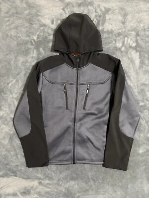 Sudadera con capucha forrada de vellón con cremallera completa Steve Madden Foto 1 de 3