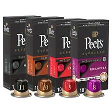 Peet's Coffee Gifts Bestseller's Espresso Coffee Pods Variety Pack Dark