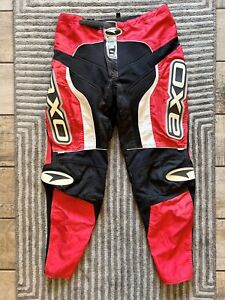 Vintage AXO Motocross MM ZERO Pants 36 Red Sport Racing Cordura DuPont