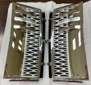 MIT CHROMED & SILVER SIDE FENDER VENT L322 HIST LIMTED MODEL WITH MK 2006-2012 - Bild 1 von 3
