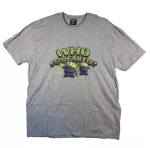 Toy Story Alien T-Shirt “Who Squeaked?” Absolute Cult Disney 3XL Graphic Tee - Picture 1 of 4