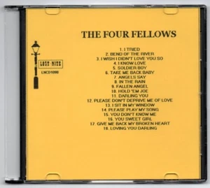THE FOUR FELLOWS LOST NITE DOO WOP CD - Picture 1 of 2