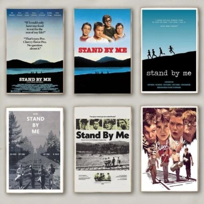 Stand by Me Movie Poster, High Quality Print  Wall Art  Living Room Decor - Image 1 of 4