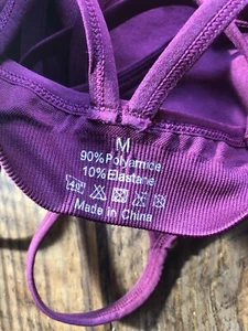 Women's Unbranded Activewear Set Size M Purple - Picture 1 of 4