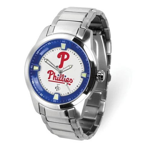 MLB Philadelphia Phillies P Logo Mens Titan Watch Style:  XWM3598 $163.80 Cover