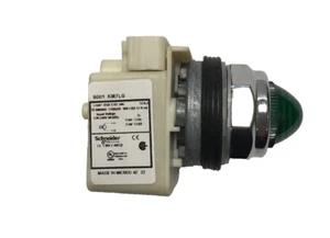 Schneider Electric Green Domed Harmony Pilot Light 9001KP7LGG9 - Picture 1 of 7