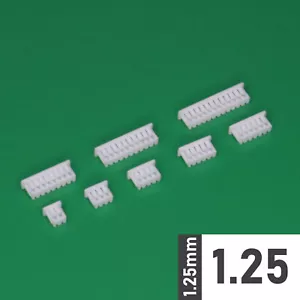 1.25 1.25mm Plug Housing 2-12p Crimp Connector B2W/W2W (Molex PicoBlade Style) - Picture 1 of 1