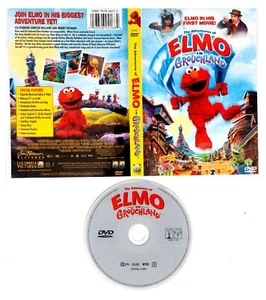 ELMO *VG* "THE ADVENTURES OF ELMO IN GROUCHLAND" 1999 US SESAME ST/ TRI-STAR DVD - Picture 1 of 1