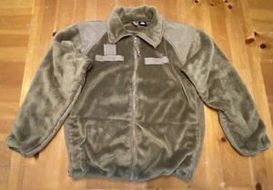 USGI, Gen III, Cold Weather Brown Fleece Jacket, Size Large - Picture 1 of 9