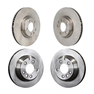 Kit de rotores de freno Stock OE para Volkswagen Touareg 2011-2017 oe8Y conductor diario Foto 1 de 4