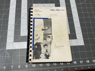 Stress And Vibration Analysis User Manual, IBM For PC, MSC-PAL Intro, Macneal A3 - Image 1 of 4