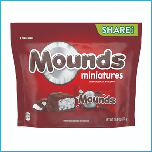 MOUNDS Miniaturas de Coco Chocolate Oscuro 10.30oz Compartir Pack - Imagen 1 de 12