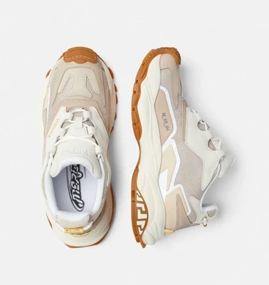 Versace Mercury Women’s White/Beige Sneakers 10 US (40 Euro) 1016318 NIB $890 - Image 1 of 4