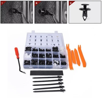 435X/Box Car Door Panel Retainer Push Pin Rivet Screw Clip Fastener Plastic Tool Foto 1 de 4