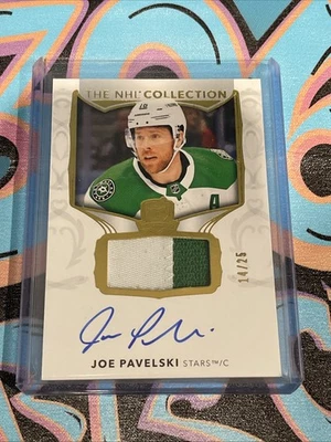 Joe Pavelski 14/25 The NHL Collection 2024-25 Upper Deck The Cup (CHA) - Изображение 1 из 4