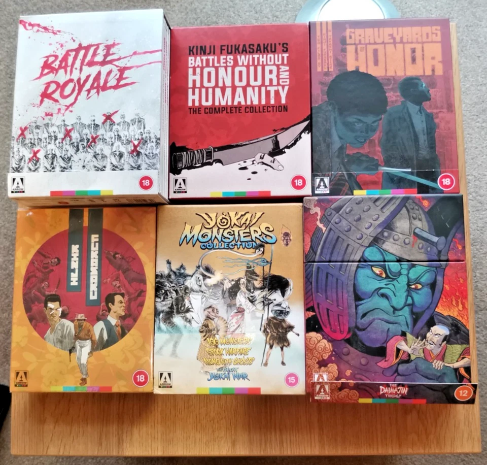 Arrow Video Japanese Blu Ray Boxset Collection 19 Films in Total  - Image 1 of 3