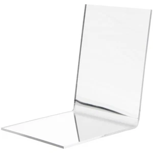 Plymor Folded Acrylic Mirror Display, 4.5" H x 4.5" W x 5" D - Picture 1 of 1