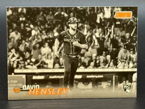 2023 Stadium Club #143 David Hensley Astros RC Black & White Orange - Picture 1 of 2