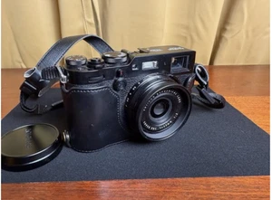 FUJI Fujifilm X100F 24.3MP Digital Camera Monochrome Infrared Converted - Picture 1 of 1