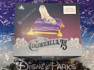 2025 Disney Parks Cinderella 75th Anniversary Glass Slipper Figurine New 💥 - Picture 1 of 3