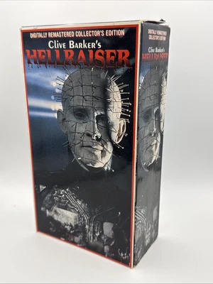 Hellraiser (VHS, 1996, 2-Tape Set) Digitally Remastered Collectors Edition - Image 1 of 4