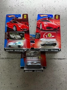 Hot Wheels Ferrari Racer Ferrari 599 GTB Fiorano Ferrari 612 Scaglietti Ferrari - Imagen 1 de 7