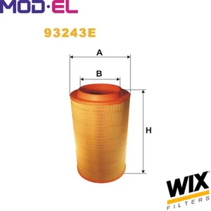 AIR FILTER 93243E FOR DAF CF/85/65 GINAF X-Series XE250C/280C/315C 12.6L 6cyl CF - Picture 1 of 8