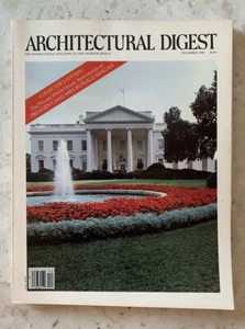 Architectural Digest December 1981 Reagan White House Collectors Edition - Picture 1 of 12