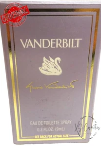 VANDERBILT by Gloria Vanderbilt 9 ML 0.3 oz EDT Spray New Boxed - Picture 1 of 3