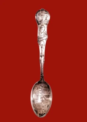 New Orleans Louisiana Sterling Souvenir Spoon by Watson 13254 — 第 1/4 张图片