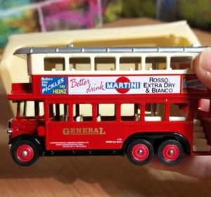 LLEDO Days Gone Premier 49003 1931 AEC Renown Double Deck Bus Martini Diecast - Picture 1 of 5