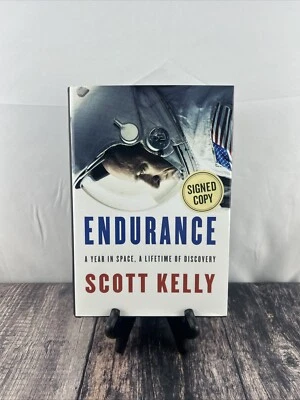 Endurance, Scott Kelly, SIGNED, 1st Edition/1st Printing, Knopf, 2017, HC/DJ - Image 1 of 4