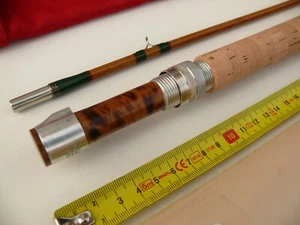 Pêche CANNE à MOUCHE Bambou Refendu canna mosca di Bambu Custom Pezon et Michel - Photo 1/23