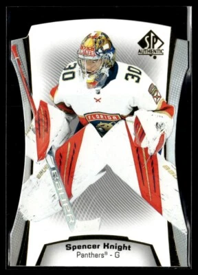 2021-22 Sp authentic die-cut Spencer Knight Rookie #DC-16 H4R2K - Image 1 of 2