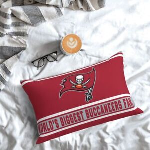 World's Biggest Tampa Bay Buccaneers Fan 2-sided Printed Plush Pillowcase 20x30"