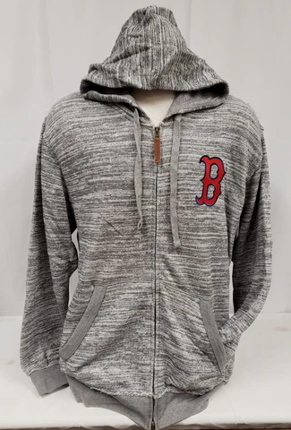 BRAND NEW Men's Majestic Boston Red Sox Full-Zip Sweatshirt Cover