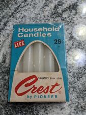 Vintage Crest By Pioneer Household Candles As Advertised In Life