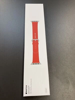 Genuine Apple  Watch Band - 38mm /40mm /41mm Red Classic Buckle - MMAH2ZM/A - Image 1 of 4