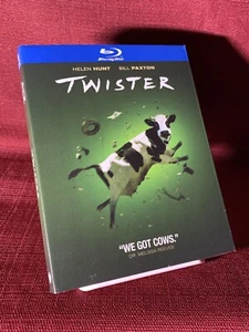 TWISTER Blu-Ray W/ Iconic Moments Slipcover Helen Hunt Bill Paxton NEW - Picture 1 of 16