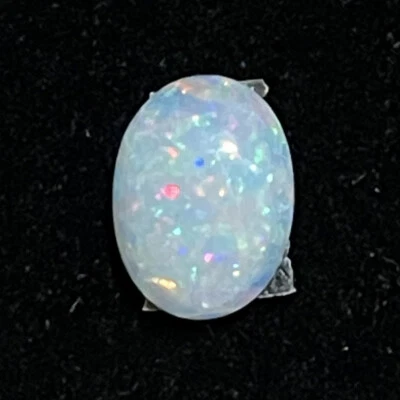 2.75ct 14.3x10.7x4.2mm Finest Pin Fire Oval Welo Opal Gemstone Loose Gem￼ - Image 1 of 4