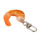 Novelty Shrimp Key Chain Funny Keyrings Decoration Stylish Hangings Pendant