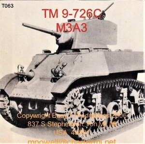 T063 9-726C M3A3 Stuart, Easy 1 Productions - Picture 1 of 9