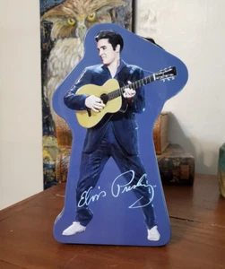 Elvis Presley Collecters Lunch Box / Tin - Silhouette Shape - Picture 1 of 7