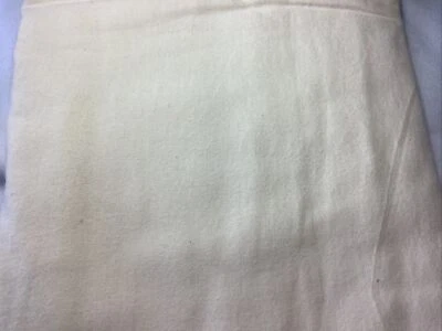 Soft Butter Yellow Flannel Fabric 108” Wide 1yd 6” Cotton Backing Quilting Baby - Image 1 of 2