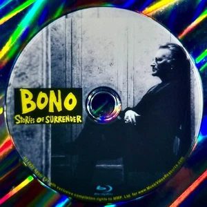 BONO STORIES OF SURRENDER BLU-RAY U2 2025 Documentary + BONUS Material OVER 2 HR - Picture 1 of 4