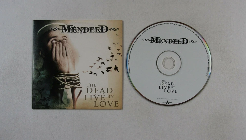 Mendeed The Dead Live By Love GER Adv Cardcover CD 2007 Metalcore - Bild 1 von 1