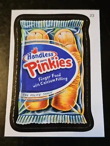 HANDLESS PINKIES #23 2010 Topps Wacky Packages All New Series 7 - Picture 1 of 2
